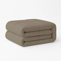 Stone washed easy dekbed - Taupe