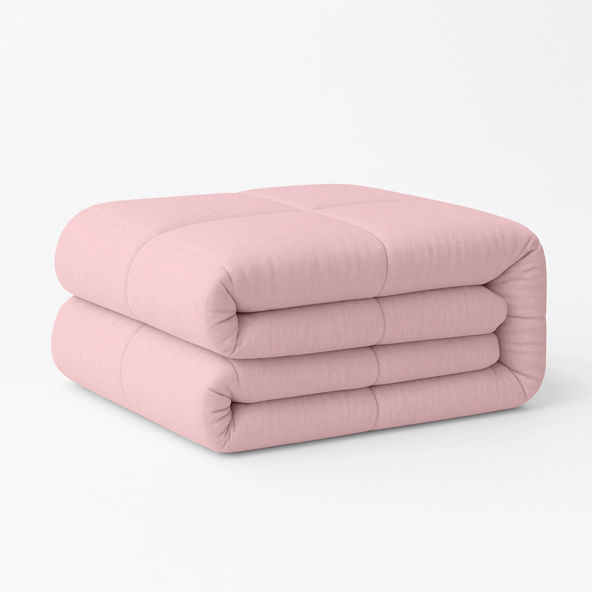 Stone washed easy dekbed - Roze