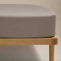 Jersey Hoeslaken - 100% Katoen - Taupe - Ambiante