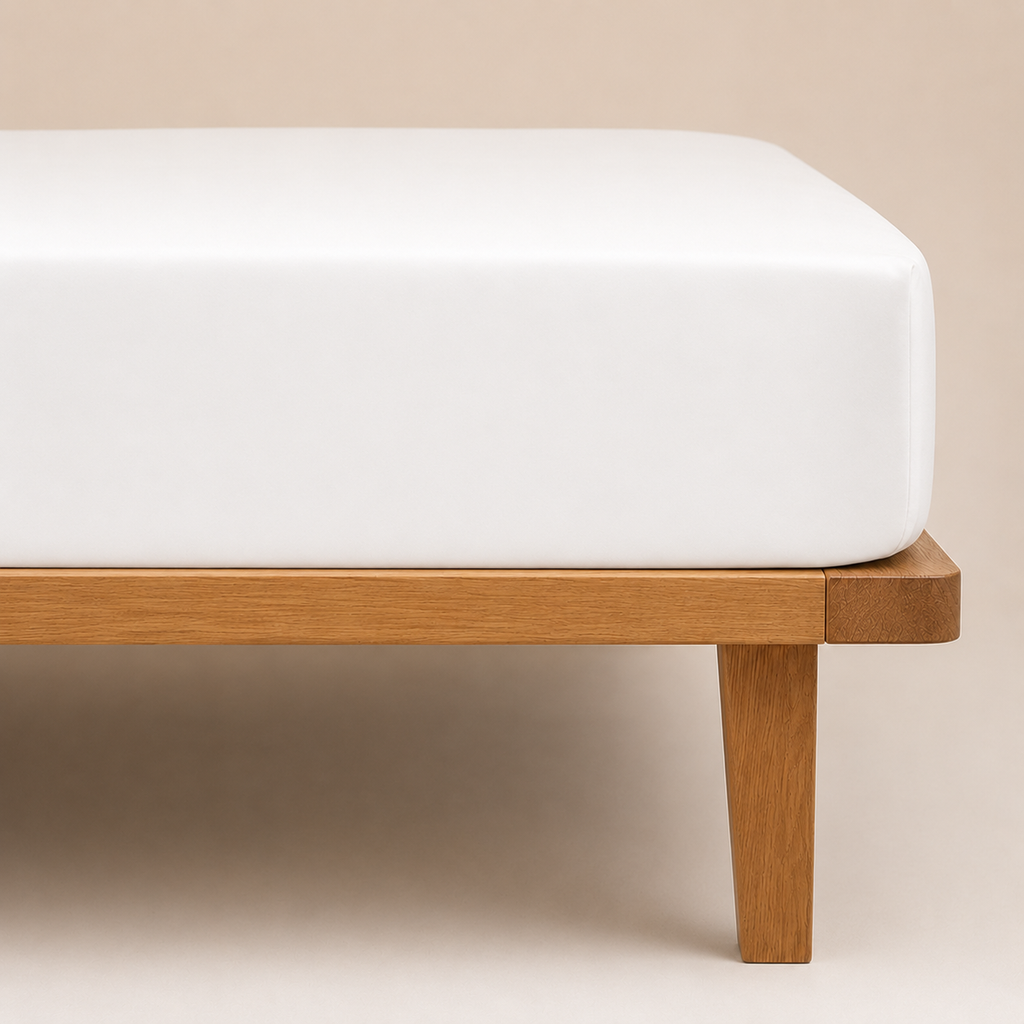 Percale Hoeslaken - 100% Katoen - Wit - Cevilit