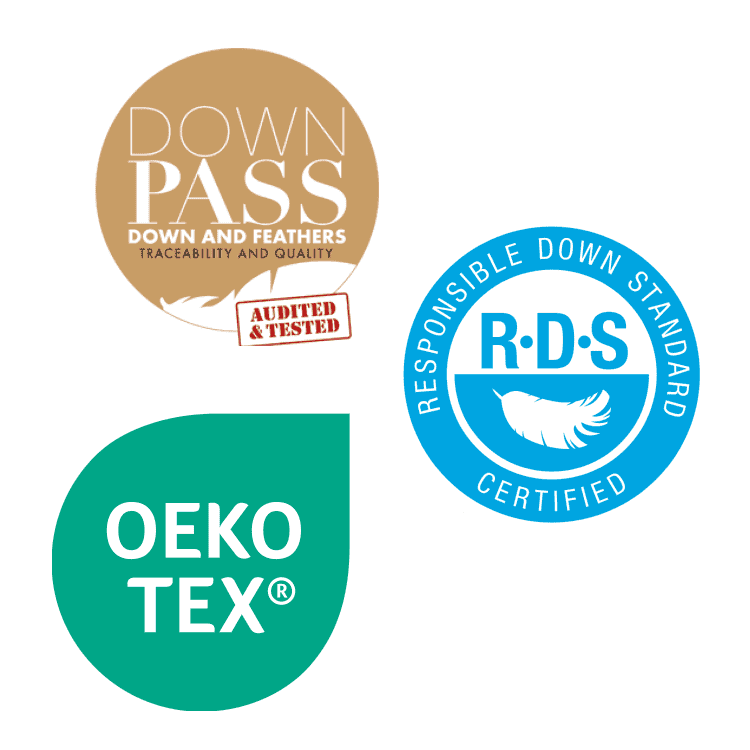 Vet Het hele jaar ganzendons/veertjes - Dekbed - Het hele seizoen - Dons