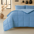 Easy dubbelzijdig dekbed - Licht blauw/azuur