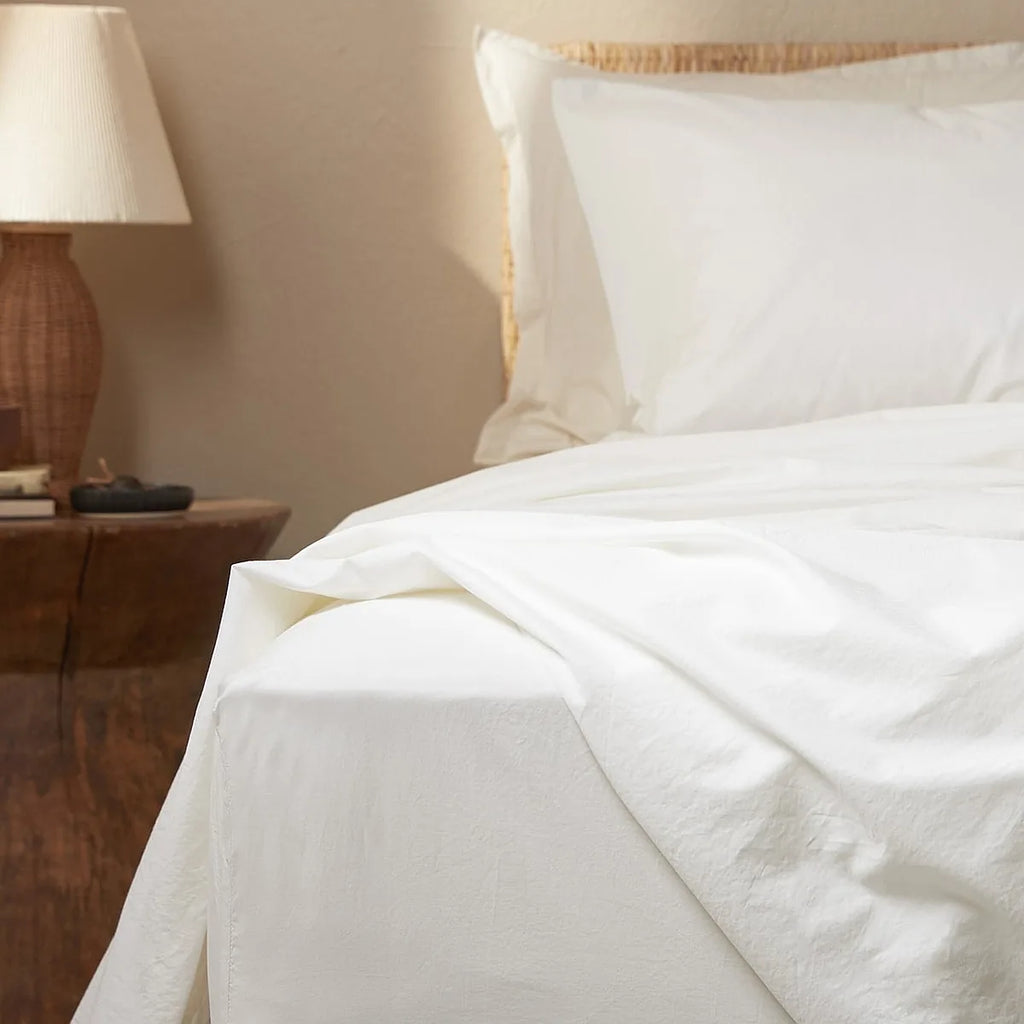 Comfort Hoeslaken - 100% Katoen - Wit - Bonnanotte