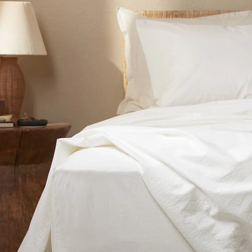 Comfort Hoeslaken - 100% Katoen - Wit - Bonnanotte