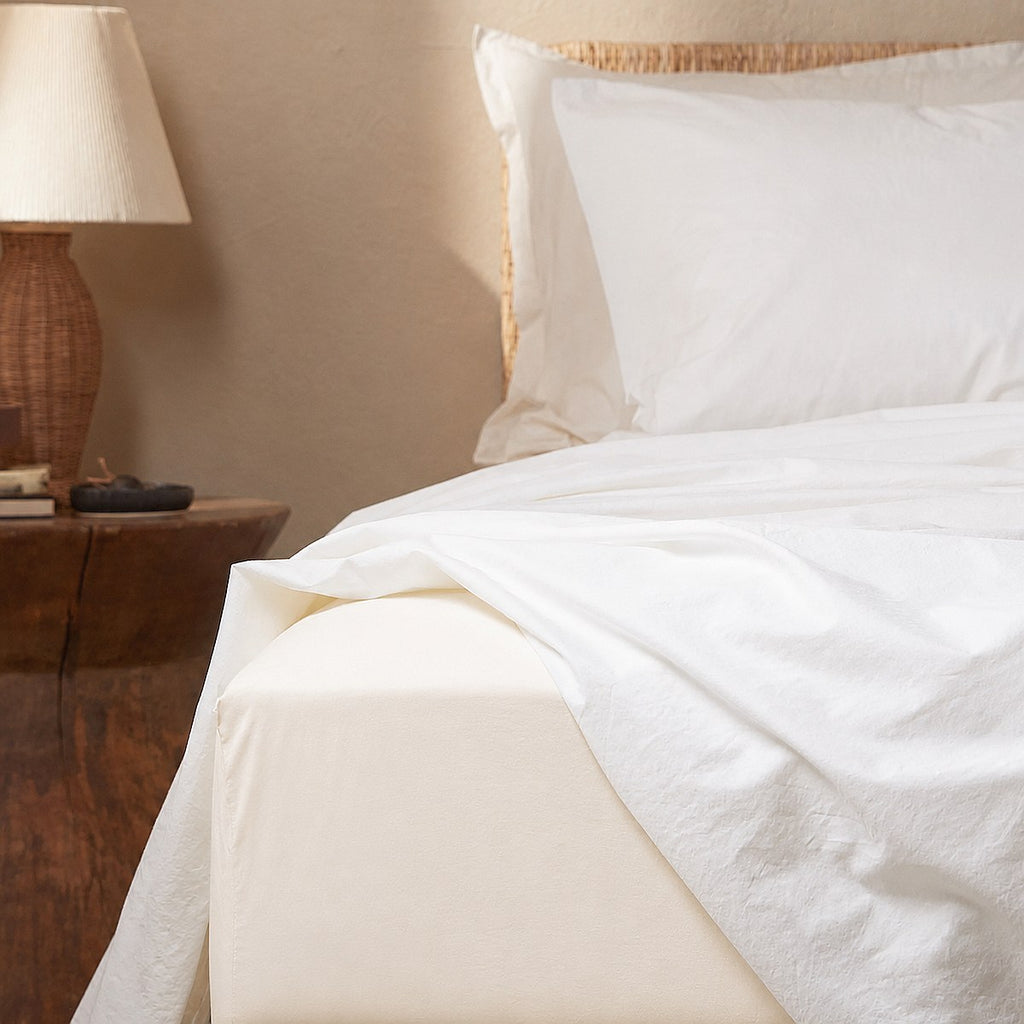 Comfort Hoeslaken - 100% Katoen - off white - Bonnanotte