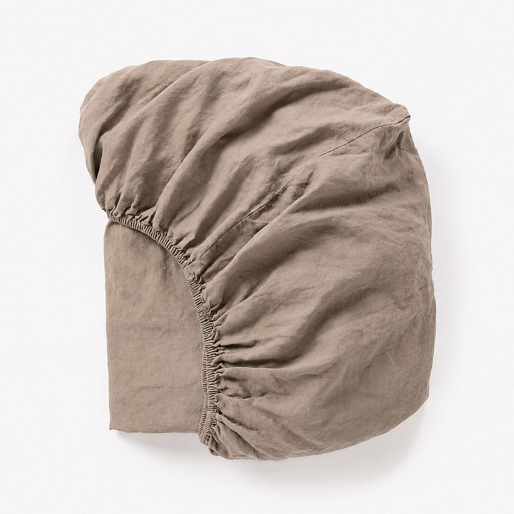 Comfort Hoeslaken - 100% Katoen - Taupe - Bonnanotte