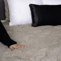 Lazy teddy dekbed - taupe