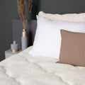 Lazy teddy dekbed - off white