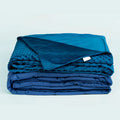 Weighted blanket 9 kg - blauw