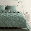 Wasbaar Ambiant - Dekbed - All Season - Synthetisch - Groen